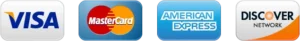all major credit cards